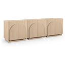  Meridian Navona Natural Oak Veneer Sideboard / Buffet IMAGE 1