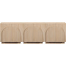  Meridian Navona Natural Oak Veneer Sideboard / Buffet IMAGE 3