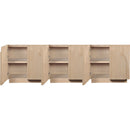  Meridian Navona Natural Oak Veneer Sideboard / Buffet IMAGE 4