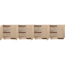  Meridian Navona Natural Oak Veneer Sideboard / Buffet IMAGE 4