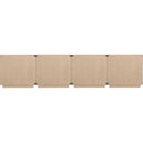  Meridian Navona Natural Oak Veneer Sideboard / Buffet IMAGE 5