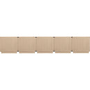  Meridian Navona Natural Oak Veneer Sideboard / Buffet IMAGE 5