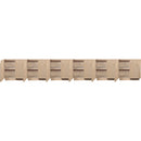  Meridian Navona Natural Oak Veneer Sideboard / Buffet IMAGE 4