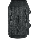  Meridian Bubble Black Solid Wood And Oak Veneer Sideboard / Buffet IMAGE 4