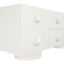  Meridian Bubble Cream Solid Wood And Oak Veneer Sideboard / Buffet IMAGE 8