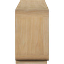  Meridian Windsor Natural Solid Wood And Natural Cane Sideboard / Buffet IMAGE 4