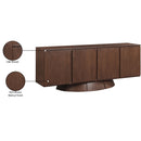  Meridian Bellona Brown Oak Veneer Sideboard / Buffet IMAGE 11