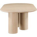  Color_Oak -- Dolan 95.25" / 119.25" / 143.25" Oak Solid Wood And Oak Veneer Dining Table IMAGE 12