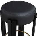  Color_Black -- Meridian Harrison Counter Height Stool IMAGE 4