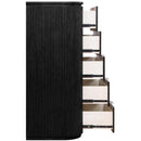  Color_Black -- Meridian Astrid 5 Drawer Chest IMAGE 6