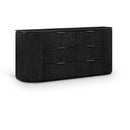  Color_Black -- Meridian Astrid 6 Drawer Dresser IMAGE 1