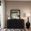 Color_Black -- Meridian Astrid 6 Drawer Dresser IMAGE 2