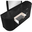  Color_Black -- Meridian Astrid 6 Drawer Dresser IMAGE 8