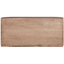  Color_Brown -- Astrid Brown Solid Wood And Oak Veneer Dresser IMAGE 5
