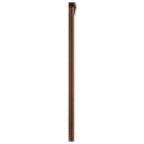  Meridian Astrid Brown Solid Wood And Oak Veneer Mirror IMAGE 4