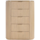  Color_Natural -- Astrid Natural Solid Wood And Oak Veneer Chest IMAGE 3