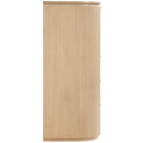  Meridian Astrid Natural Solid Wood And Oak Veneer Chest IMAGE 4