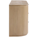  Color_Natural -- Astrid Natural Solid Wood And Oak Veneer Dresser IMAGE 4