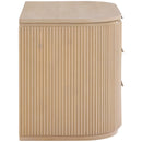  Color_Natural -- Astrid Natural Solid Wood And Oak Veneer Nightstand IMAGE 4
