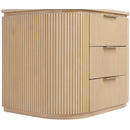 Color_Natural -- Astrid Natural Solid Wood And Oak Veneer Nightstand IMAGE 9