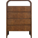  Color_Brown -- Meridian Giada 4 Drawer Chest IMAGE 3