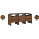  Color_Brown -- Meridian Giada 6 Drawer Dresser IMAGE 10