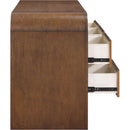 Color_Brown -- Meridian Giada 6 Drawer Dresser IMAGE 6
