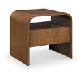 Color_Brown -- Meridian Giada 1 Drawer Nightstand IMAGE 1