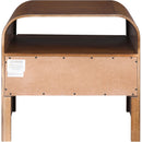  Color_Brown -- Meridian Giada 1 Drawer Nightstand IMAGE 5