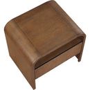  Color_Brown -- Meridian Giada 1 Drawer Nightstand IMAGE 7