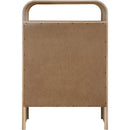  Color_Natural -- Giada Natural Solid Wood And Veneer Chest IMAGE 5