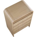  Color_Natural -- Giada Natural Solid Wood And Veneer Chest IMAGE 7