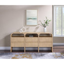  Color_Natural -- Giada Natural Solid Wood And Veneer Dresser IMAGE 2