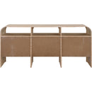  Meridian Giada Natural Solid Wood And Veneer Dresser IMAGE 5