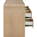  Color_Natural -- Giada Natural Solid Wood And Veneer Dresser IMAGE 6