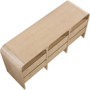  Color_Natural -- Giada Natural Solid Wood And Veneer Dresser IMAGE 7