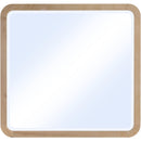  Meridian Giada Natural Solid Wood And Veneer Mirror IMAGE 3