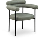 Meridian Blake Green Vegan Leather Dining Chair IMAGE 1