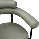  Color_Green -- Blake Green Vegan Leather Upholstered Dining Chair IMAGE 7