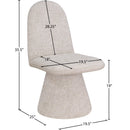  Color_Beige -- Meridian Renuar Dining Chair IMAGE 9