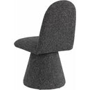  Color_Black -- Renuar Black Fabric Upholstered Dining Chair IMAGE 6