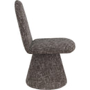  Color_Brown -- Renuar Brown Fabric Upholstered Dining Chair IMAGE 4