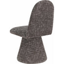  Color_Brown -- Renuar Brown Fabric Upholstered Dining Chair IMAGE 6