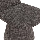  Color_Brown -- Renuar Brown Fabric Upholstered Dining Chair IMAGE 7