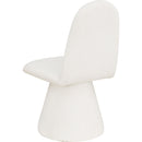 Color_Cream -- Renuar Cream Fabric Upholstered Dining Chair IMAGE 6