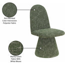  Color_Green -- Renuar Green Fabric Upholstered Dining Chair IMAGE 10