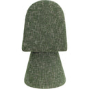  Color_Green -- Renuar Green Fabric Upholstered Dining Chair IMAGE 5