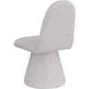  Color_Grey -- Renuar Grey Fabric Upholstered Dining Chair IMAGE 6