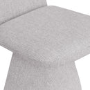  Color_Grey -- Renuar Grey Fabric Upholstered Dining Chair IMAGE 7