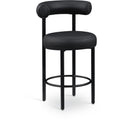  Color_Black -- Meridian Bordeaux Counter Height Stool IMAGE 1